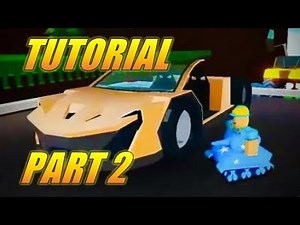 How to build a micro car - McLaren tutorial [Roblox Build a Boat for Treasure] Part 2 Ep 5