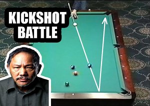 KICK SHOT BATTLE NEVER ENDING - NICK VARNER VS EFREN REYES ( SEMIS ) | Master Efren Reyes