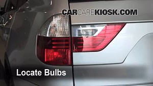 Tail Light Replacement on 2007 BMW X3 3.0si 3.0L 6 Cyl.