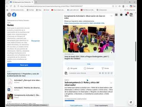 Mi aula virtual en Meta (Facebook)