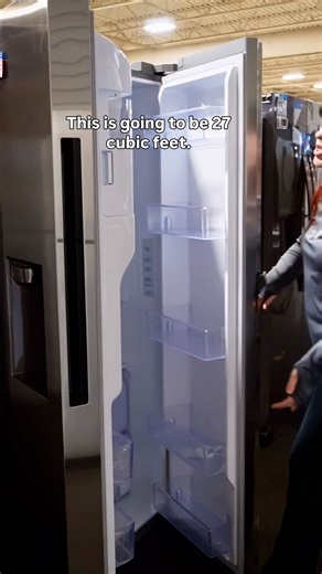 Looking for a Samsung side-by-side refrigerator that delivers space, style, and reliability? Hannah’s walking through the Samsung RS27T5200SR, highlighting smart storage, sleek stainless steel design, and everyday convenience that fits busy households. See it in person or learn more here : https://www.abcwarehouse.com/samsung-rs27t5200sr 📍 Available now at ABC Warehouse #SamsungAppliances #SideBySideRefrigerator #KitchenUpgrade #ABCWarehouse #ApplianceShopping #HomeUpgrade | ABC Warehouse