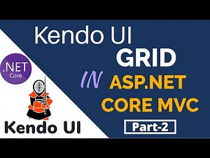 Kendo UI Grid In ASP.NET Core MVC - Part-2