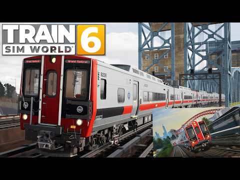 Train Sim World 6 new route with new train! | TSW 6 NEC New York - Stamford Gameplay [German]