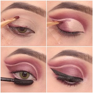 Shilpa really rocked this double cut crease eyelook, maybe you should try it too! | MetDaan Makeup