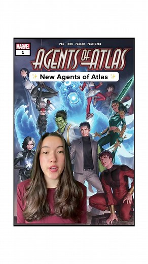 Who are the New Agents of Atlas? Get to know the roster of this super-powered squad of heroes! #AANHPIHeritageMonth #Marvel #MarvelComics @bookish.vet