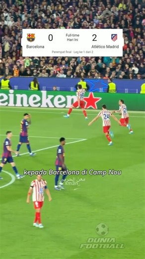 Atletico permalukan Barca di Camp Nou 😳😱