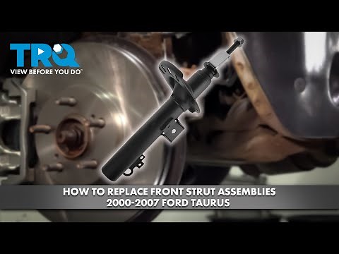 How to Replace Front Strut Assemblies 2000-2007 Ford Taurus