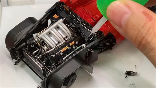 MERCEDES-BENZ 300SL 1⧸24 TAMIYA Model car build [Full version]