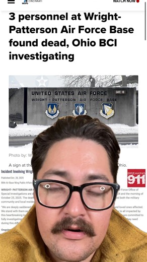 Ohio BCI and the Air Force Office of Special Investigations have now taken over the probe after three Airmen were found dead inside the base between Oct. 24–25 — one of the most secure military sites in America. Those identified: 🇺🇸 1st Lt. Jaime Gustitus, 25 🇺🇸 Jaymee Prichard, 33 🇺🇸 Jacob Prichard, 24 No cause of death released. No explanation. No answers. This is the same base tied to multiple Air Force Research and Intelligence programs — and now, three of their own are gone within 48 