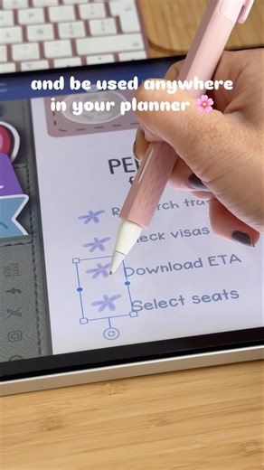 Create your own digital planner stickers in #GoodNotes 🌟 Part III