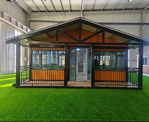 [Hot Item] 40-Foot and 20-Foot Prefabricated Mobile Living Containers with Expandable Container House, Bathrooms, 3 Bedrooms