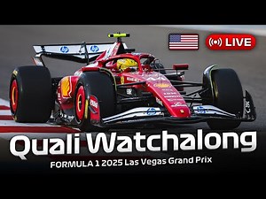[LIVE] FORMULA 1 Las Vegas Grand Prix 2025 - QUALIFYING Watchalong | Live Timing