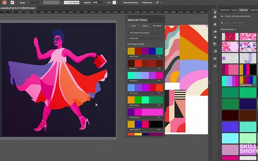 【illustrator】Adobe Illustrator 丨深入探讨色彩工具和技术
