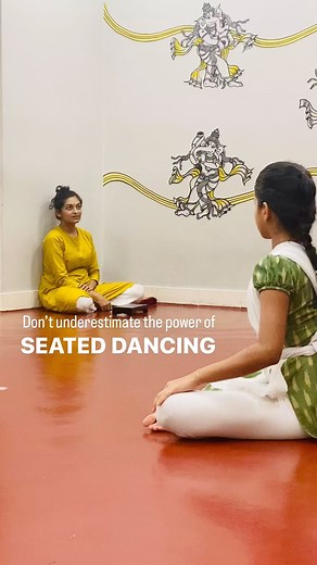 Puja Unni on Instagram: "Something that has always worked for me! Sitting down and working in isolation with the area that needs a correction Sometimes, it gets hard for us to focus on one part considering all the rest of the things that we do simultaneously while dancing. And I have always believed in going backwards - work with 1 element, add another and then another"