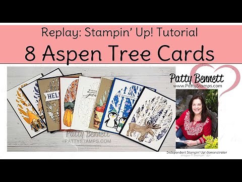 8 Cards & Cardmaking Tips for Aspen Tree Dies from Stampin' Up!
