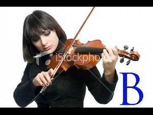 B note with Violin Tuner Online