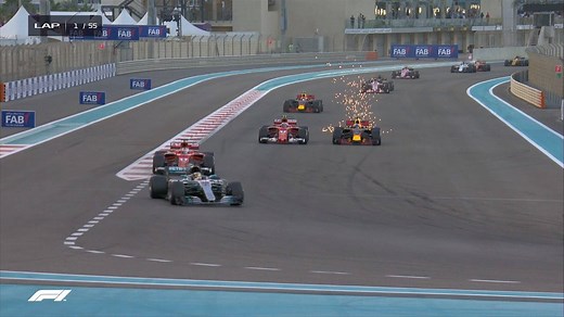 500K views · 605 shares | Tooth-and-nail fights in the midfield ⚔️ A classy win for Valtteri Bottas  And a fond farewell to Felipe Massa  Re-live the action of last year's season finale in Abu Dhabi  | F1 | Facebook