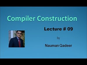 CC - Lecture 9 || Necessary Learning Concepts for Predictive Parser Implementation