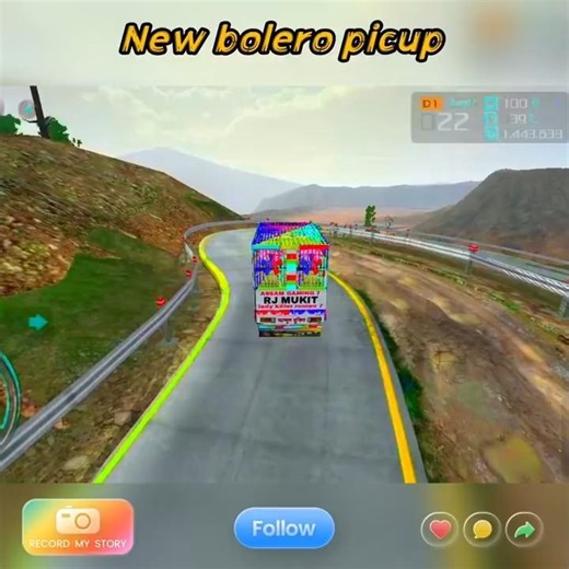 bolero picup mod #bussidindonesia #bussid #reels