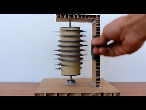 Free Energy Science Experiments Screw Motor Using Magnet