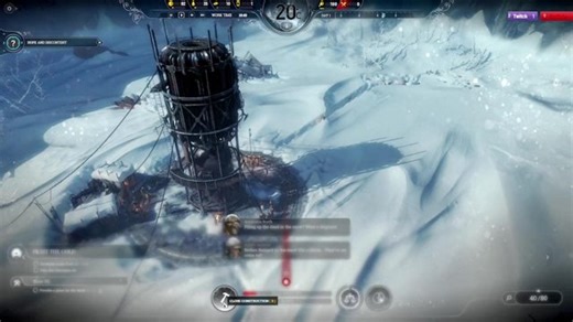 It's freezing out here. This is our last stand against the cold planet