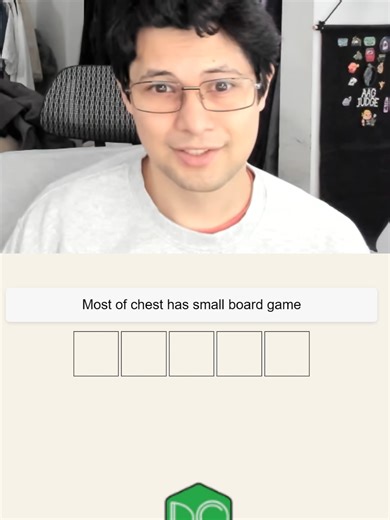 Daily Crypticle · Jan 30, 2026 “Most of chest has small board game (5)” #crypticcrossword #dailycrypticle #wordplay #bitcryptic