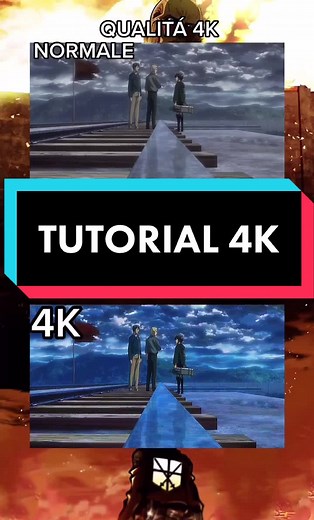 4K vs normal 4K 🛐#4k#anime#aot#neiperte#viral#fypシ