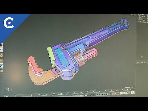 Hard Surface Modeling UV Unwrapping in Cinema 4D R23