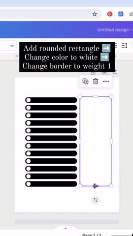 Jen Michele • Create & Sell Digital Products on Instagram: "GET THIS FREE TEMPLATE HERE ⬇️ ❤️❤️Comment TDLIST and I will send you this FREE To Do List Template. Do whatever you want with it... use it for your own, resell it, add it to your digital product. I don't care, it's all yours! Here's how to make this To Do List on your own in Canva: ✨Open any size canvas you want ✨Go to Elements - Shapes - Rounded rectangle - Resize to the size of approx 1 line - Duplicate 11 times ✨Move bottom rectangl