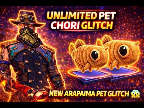 Unlimited ARAPAIMA PET GLITCH 😱 Unlimited Pet Chori Trick After Update! (Working 100%)