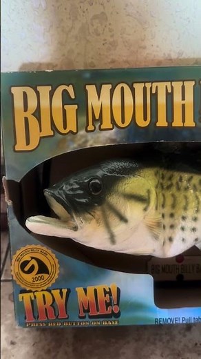 2000 Box Big Mouth Billy Bass #fishingvideo #fishing #fish