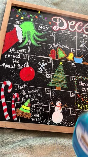 Chalkboard Calendar Setup for January 2026
