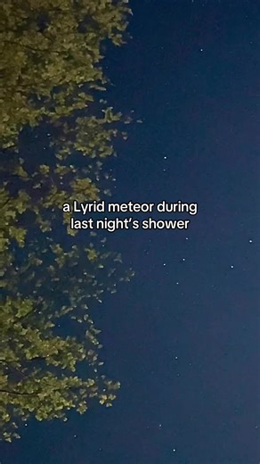 #Space #Astronomy #Astrophotography #TimeLapse #Meteor #Lyrids #MeteorShower #Stargazing #LookUp
