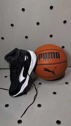 Playmaker Pro Mid Splatter Basketball Shoes, PUMA 🏀🔥 | MINIMAX