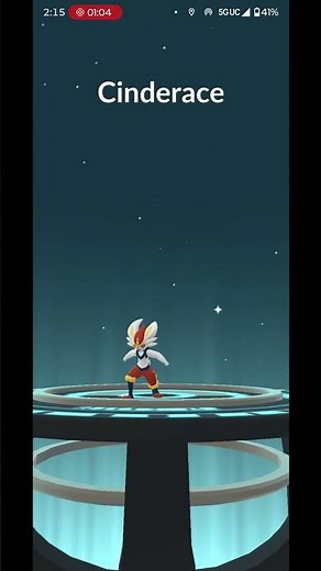 Got Blessed Hundo Dynamax Cinderace in Pokémon Go #shorts #shiny #dynamax #jollyjon #catch #f2p