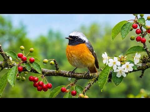 Spring Mornings Birds Singing – Soothing Music and Birdsong for Relaxation & Healing 🌷🎶