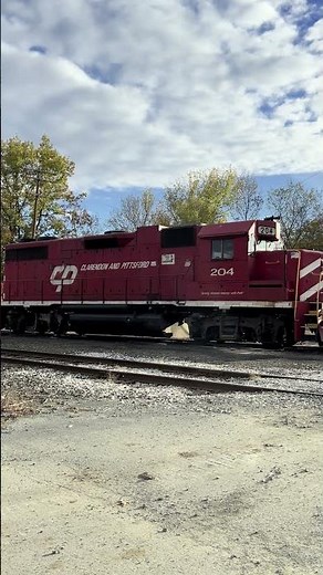 Amazing sound: GP38-2 #204 idling at White River Junction