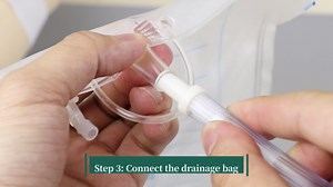 Wearable Urine Collector with 1000ml & 2000ml Urine Collection Bags 1.2M Catheter and Dual Capacity Bags, Includes Breathable Cotton Pants Leak Proof Anti Reflux for Elderly Men White