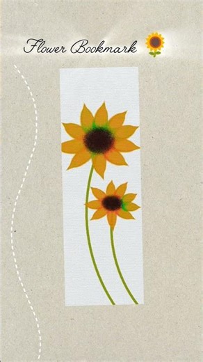 Easy Bookmark Ideas 😍🔖#shorts #painting #bookmark #floralart #digitalart #infinitepainter #nasheed