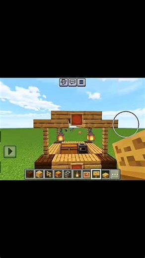 Tutorial for minecraft #minecraft #mcpe #shorts #shortvideo #youtubeshorts
