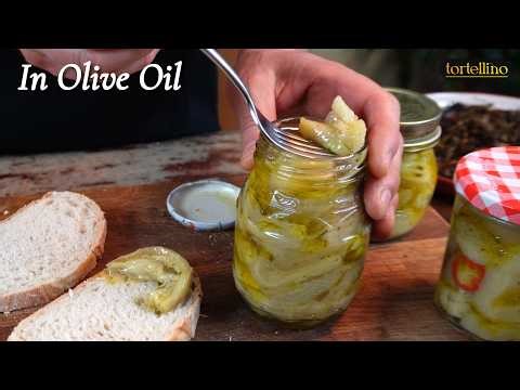 Marinated Eggplants and Zucchini in Olive Oil | A Simple Italian Method