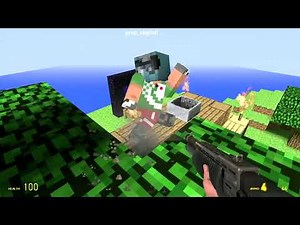 Garrys mod: Minecraft ragdolls.