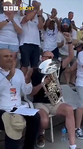 170K views · 2.7K reactions | With no Barmy Army trumpeter in Multan for the traditional Jerusalem, step forward Aggers with his euphonium  | BBC Test Match Special | Facebook