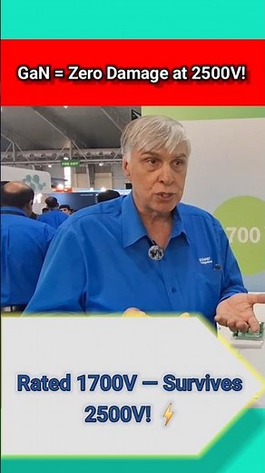 GaN vs Silicon: The New Standard in Power Reliability #shortsvideo #youtubeshorts #gantechnology