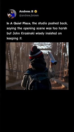 John Krasinski Fought to Keep A Quiet Place’s Brutal Opening Scene