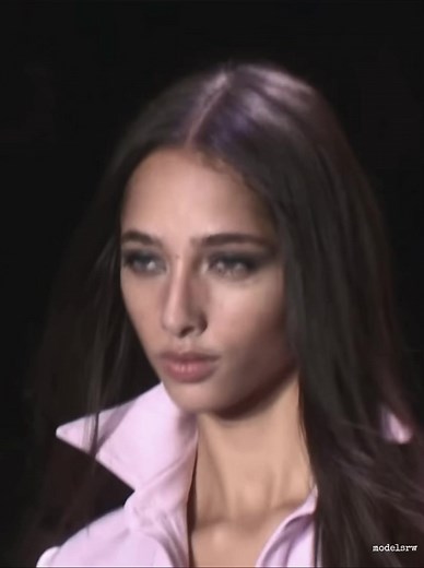 Brandon Maxwell Fashion Show featuring Yasmin Wijnaldum and Irina Shayk