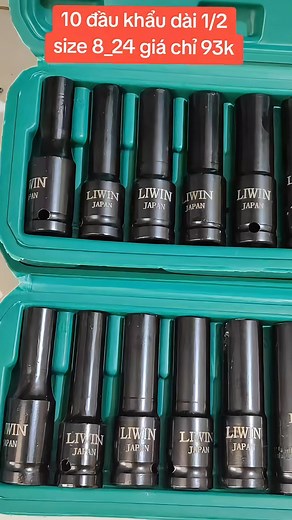 17M views · 36K reactions |  BỘ 10 ĐẦU KHẨU – ĐẦU TUÝP NHẬT BẢN CHẤT...