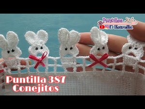 Puntilla 387 Conejitos