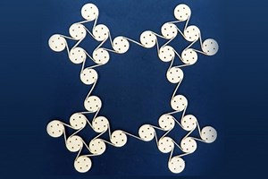 New material that retains stiffness while changing shape developed