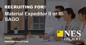 Hiring! Material Expeditor II or III- SAGO - #SaudiArabiaSaudiArabia. Preferred Gender MalePreferred Nationality India & Philippines & AzerbaijanMinimum Job requirementsFully familiar on procurement requirements such as Material requisition, PO placement, material expediting and delivery. To apply, please click the link below #india https://tinyurl.com/2b7jmkmj | NES Fircroft